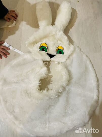 Новогодний костюм для мальчика зайчика