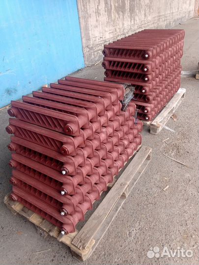 Чугунные батареи отопления рд90