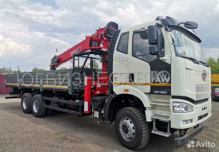 FAW J6 3250 с КМУ, 2023