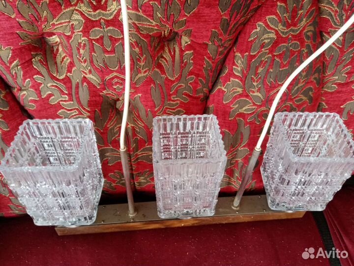 Хрустальная люстра Чехословакия.н