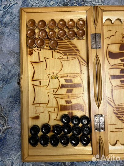 Нарды ручной работы