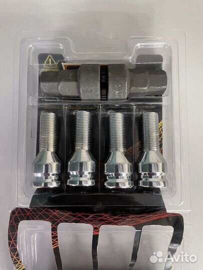 Секретки Болт М14х1,25 конус, колёсный крепёж