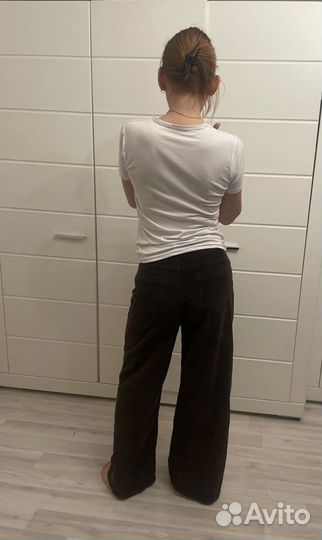 Брюки вельветовые женские