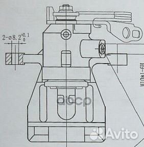 Суппорт торм. для а/м Ford Mondeo IV (07) /Gala