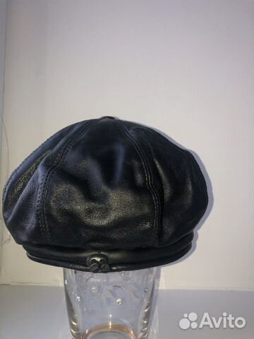 Берет кожа новый