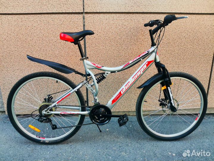 Велосипед 21-скр R26 дисковые тормоза
