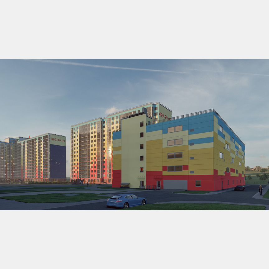 1-к. квартира, 50,9 м², 11/15 эт.