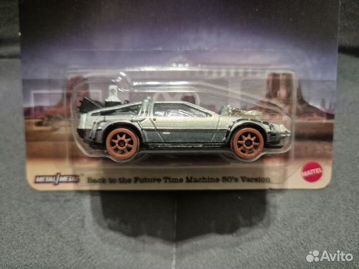 Hot wheels premium Back to the Future Time Machine