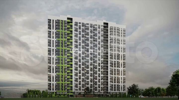 Квартира-студия, 27,1 м², 5/27 эт.