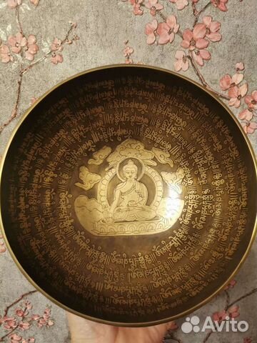 Поющая чаша Непал 21см нота до# 136герц