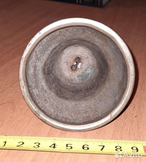 Колокольчик бронзовый, юбка 7 см