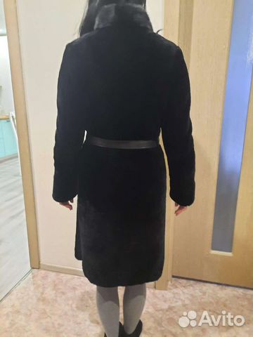 Шуба мутоновая, размер 44 46