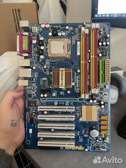 Gygabyte ga-p35-s3g + intel e5450