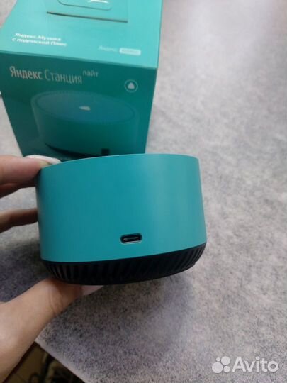 Умная колонка Яндекс. Станция Лайт с Алисой