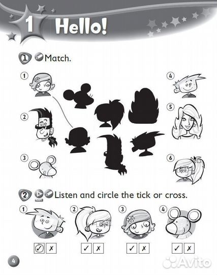 Kids box 1 Pupils Book+activity Book новый