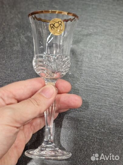 Хрустальные фужеры для ликера, Италия