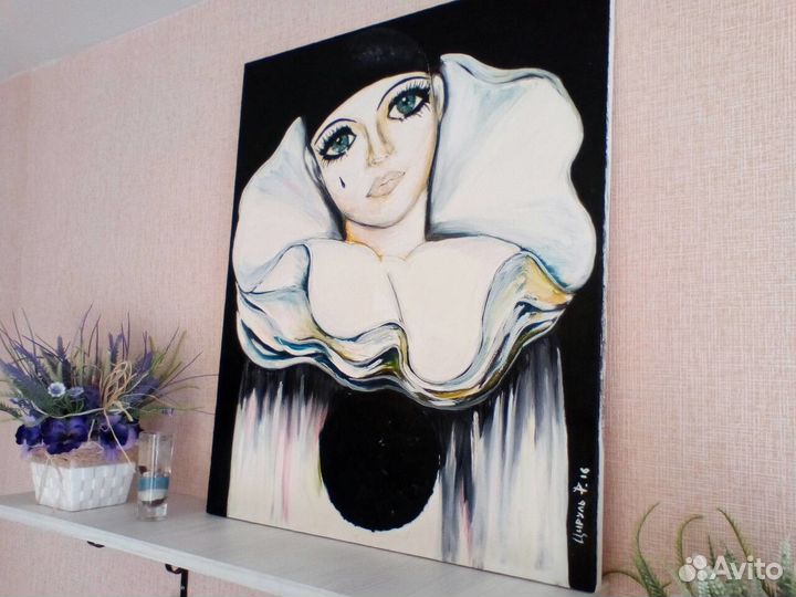 Картина клоун