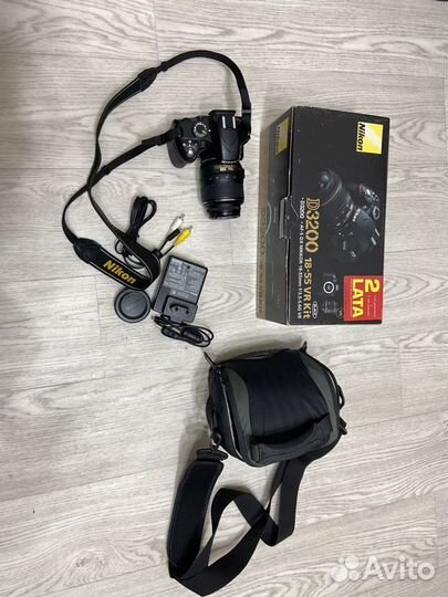 Зеркальный фотоаппарат Nikon d3200 18-55 VR Kit