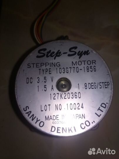 Крупные шаговые двигатели