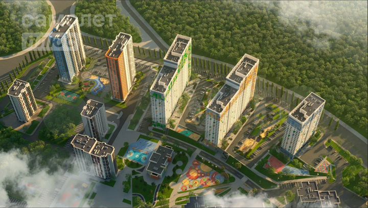 2-к. квартира, 40,1 м², 21/23 эт.