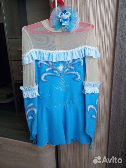 Костюм для фигурного катания 134 140