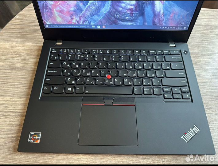 Lenovo Thinkpad L14 Gen1 Ryzen 3 4450U/озу 16Гб