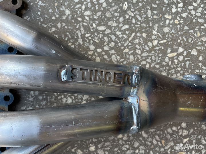 Паук прямоточный на Hyundai Accent tagaz