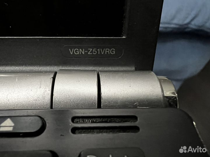 Ноутбук Sony vaio vgn-z51vrg
