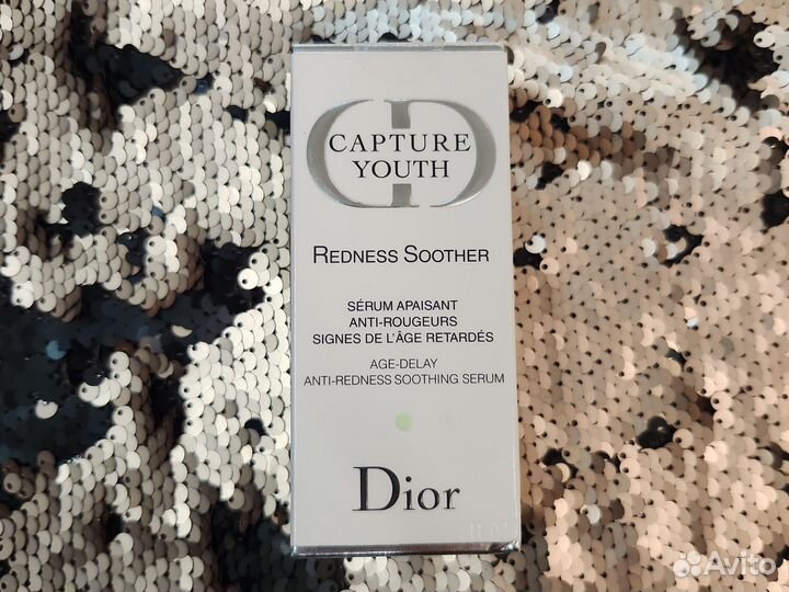 Dior сapture youth redness soother сыворотка успок