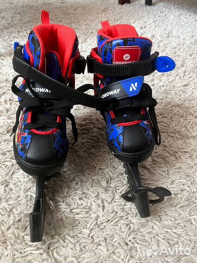 Коньки детские раздвижные 26 31