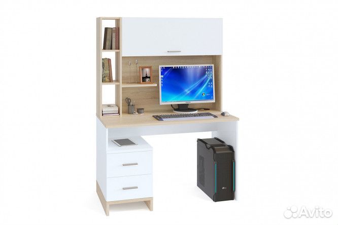 Вместительный стол для компьютера №309