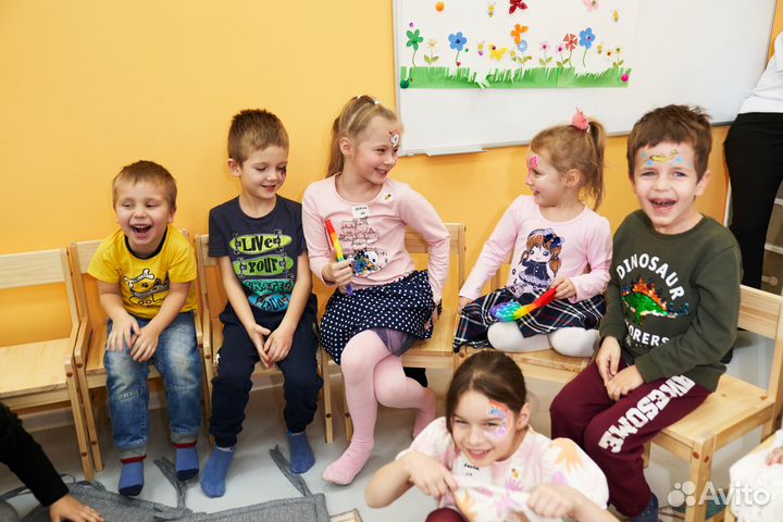 Частный детский сад неполного дня для детей 3-6 л