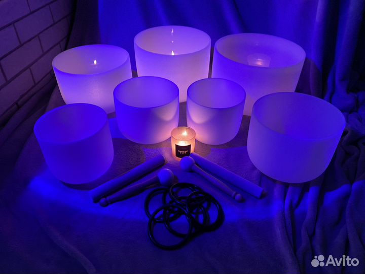 Поющие чаши кварцевые хрустальные магические чаши