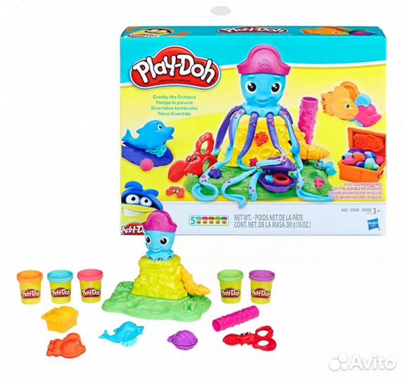 Набор для лепки Play-Doh Осьминог