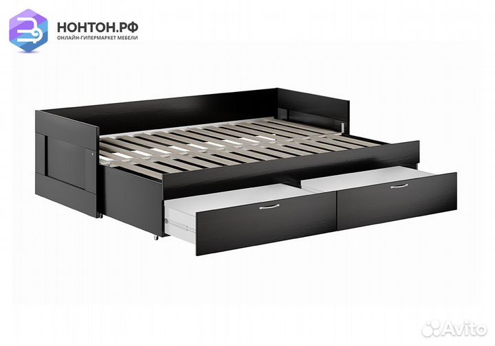 Кровать раздвижная Сириус дуб венге