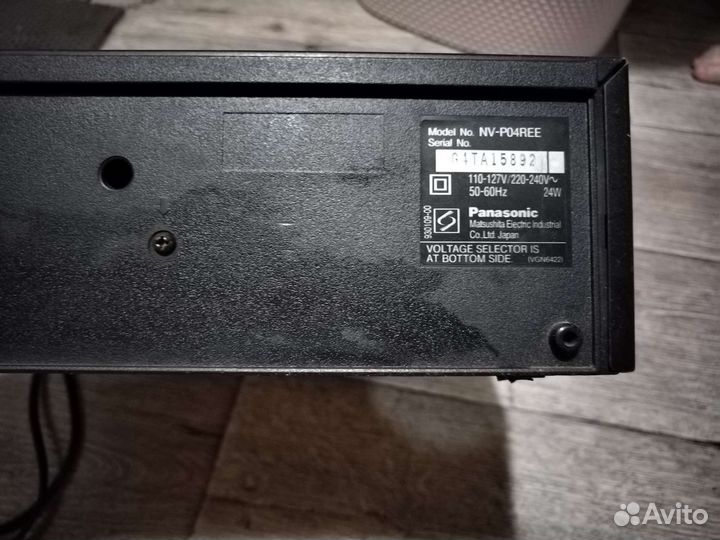Видеомагнитофон panasonic
