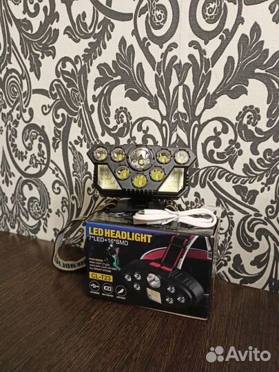 Налобный фонарь Led Headlight