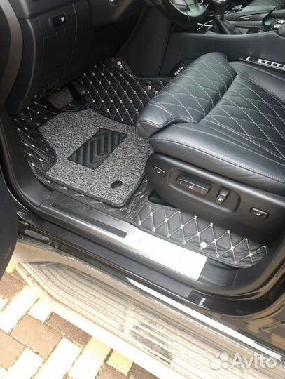 Lexus LX570 / LX450d 3Д 3D Ковер из экокожи N4SM8