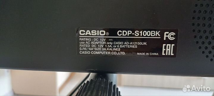 Casio CDP-S100 BK