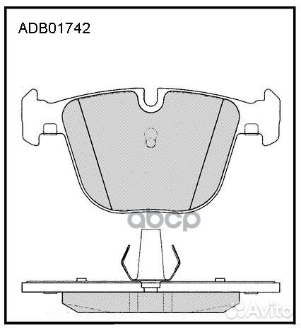 Колодки торм. BMW M3, Convertible, Coupe 530i