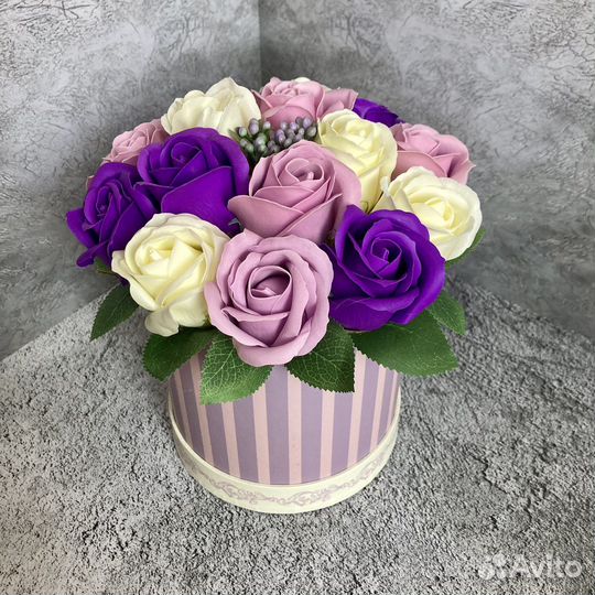 Букет из мыла