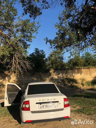 Бампер задний приора 2