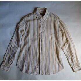 Salvatore Ferragamo Long Sleeve Linen Shirt