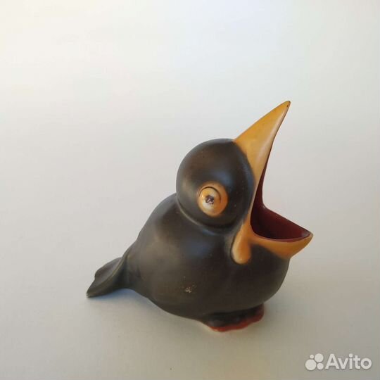 Карандашница галчонок