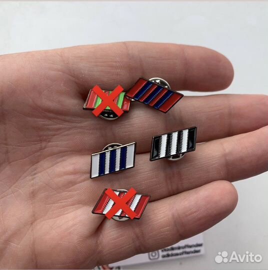 Значки adidas 3 stripes