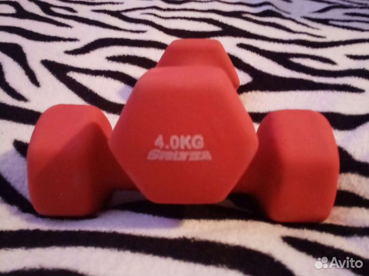 Гантели обрезиненные