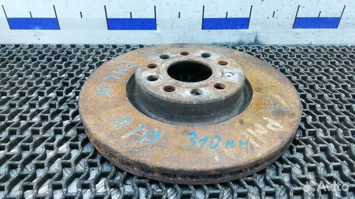 Диск тормозной передний Volkswagen Scirocco