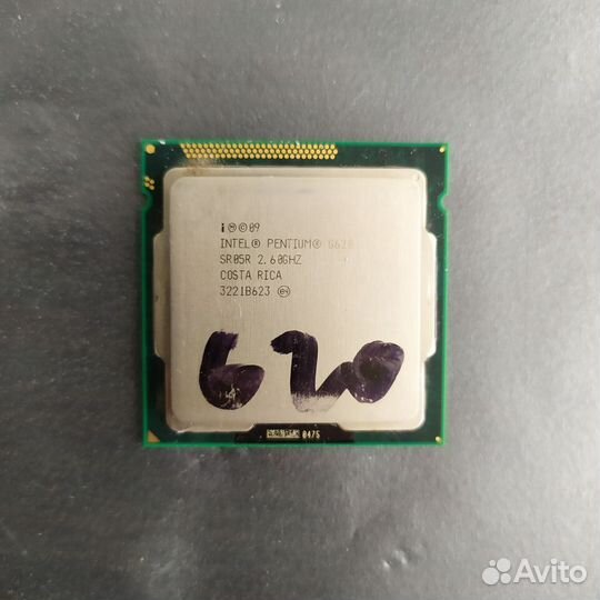 Intel Pentium g620 сокет 1155+кулер Coolermaster