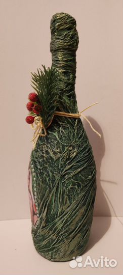 Декор бутылки