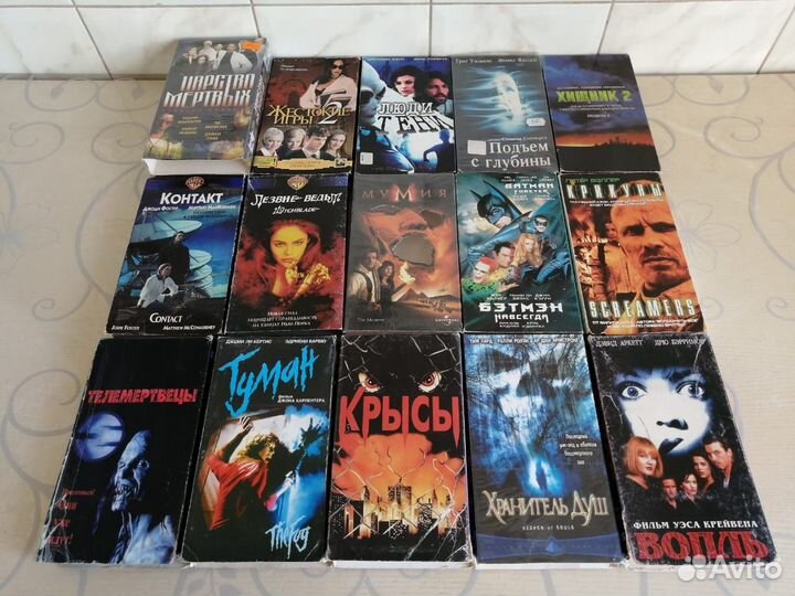 Обложки для VHS / Ужасы, фантастика, драки, боевик